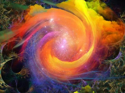 Virtual Vortex Stock Illustration