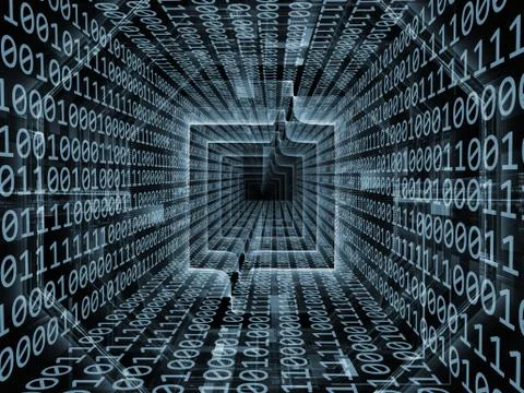 Virtual Ways 스톡 일러스트