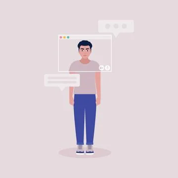 Virtual window frames イラスト素材