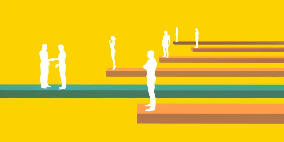 Virtual World Stock Illustration