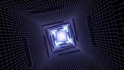 Virtual World Portal Stock Footage 98266731