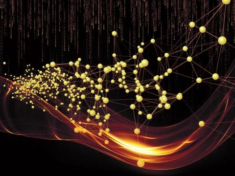 Virtualization of Computing Ilustração Stock