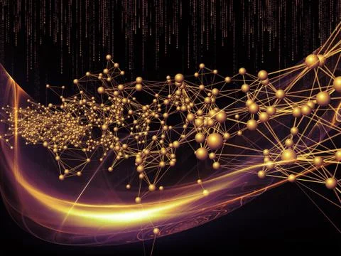 Virtualization of Computing Ilustração Stock