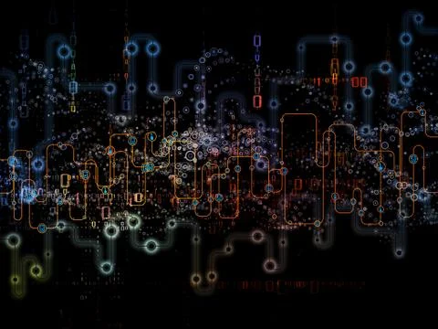 Virtualization of Data Transfers 무료 스톡 일러스트