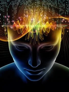 Virtualization of Human Mind イラスト素材