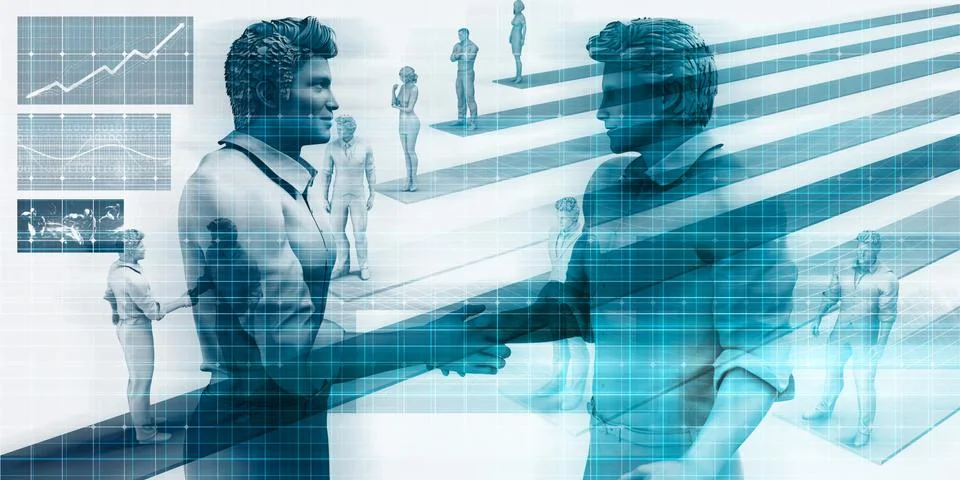 Virtualization 스톡 일러스트