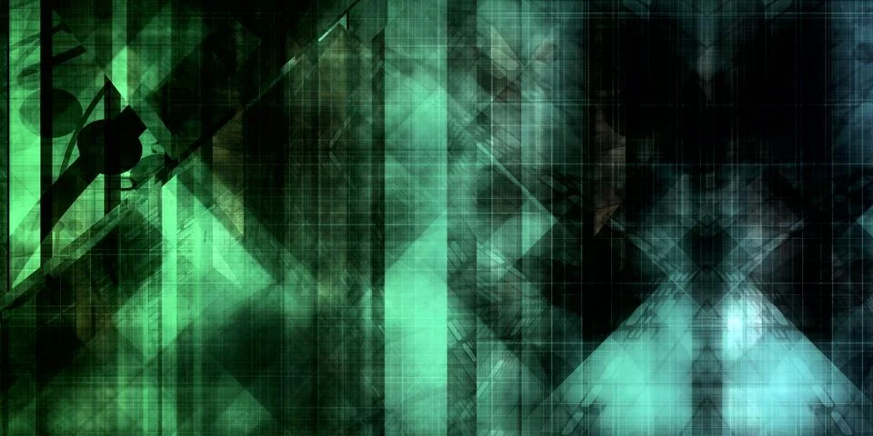 Virtualization Illustrazione stock