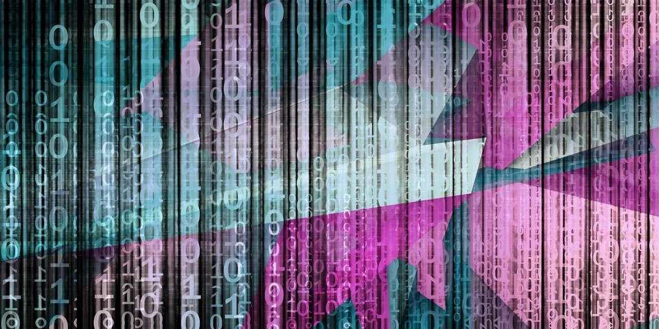 Virtualization Illustrazione stock