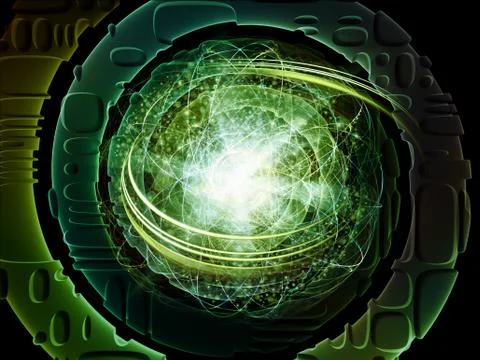 Virtualization of Interactions 스톡 일러스트