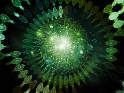 Virtualization of Interactions 스톡 일러스트