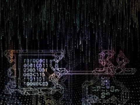 Virtualization of Key Code イラスト素材