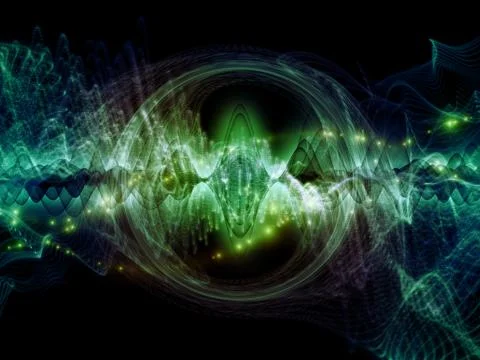 Virtualization of Sound Wave イラスト素材