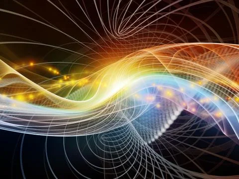 Virtualization of Virtual World Stock Illustration