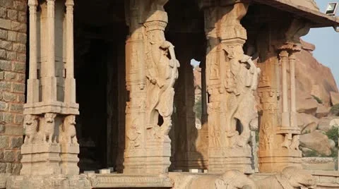 Virupaksha temple Stock Footage 22308116