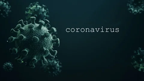 Virus 3D Motion Graphics. Coronavirus Stock Footage 125630779