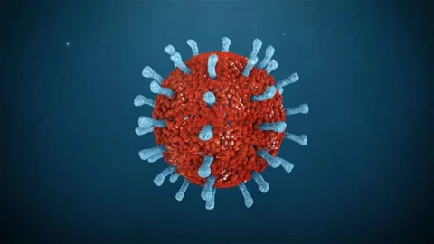 Virus Aids Animation Stock Footage 116890759