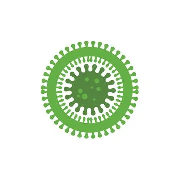 Virus and bacteria icon vector illustration design Stock Illustration