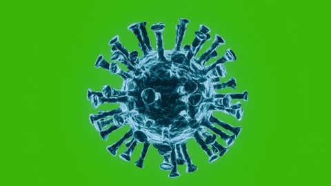 Virus Animation – Floating Virus Cells Motion Medical Background Loop Video stock 333789710