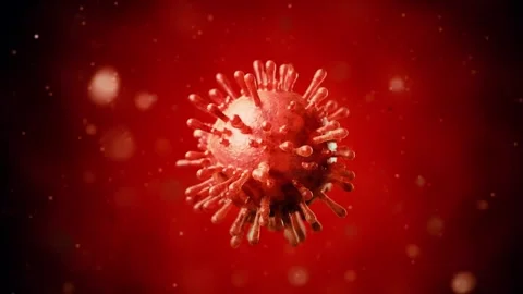 Virus animation 動画素材 286937830