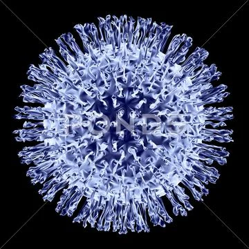 Virus, artwork Stock Illustration