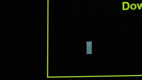 Virus atack. Some programmers code in green color on black screen Video stock 84260382