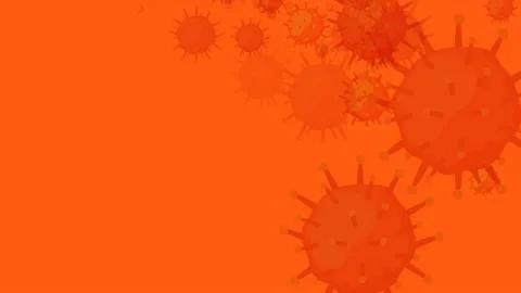 Virus background covid-19 monkeypox background video Stock Footage 230679851