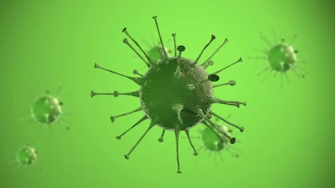 Virus Background 動画素材 124545251