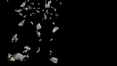 Virus blow dollars Stock-Footage 128625521