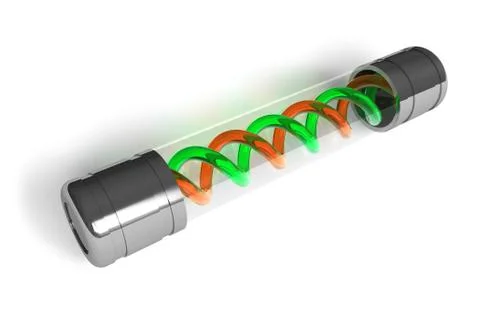 Virus capsule Stock Illustration