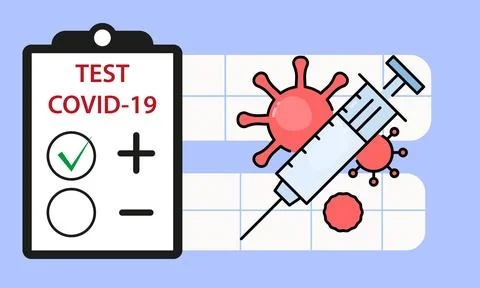 The virus causing COVID-19 vector illustration Stock Illustration