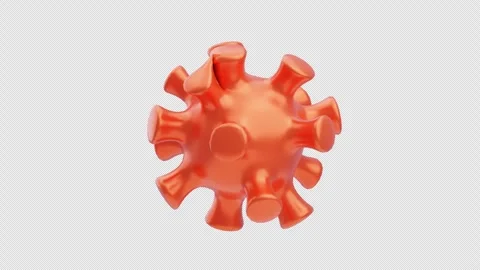 Virus cell 3d animation Stock Footage 315420127