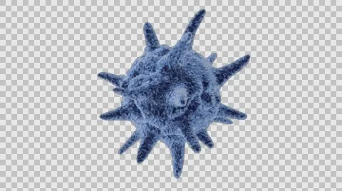 Virus cell Stock Footage