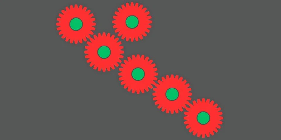 Virus cells floating in dark background 스톡 일러스트