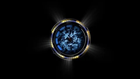 Virus in Circle (Converted) Stock Footage 127074749