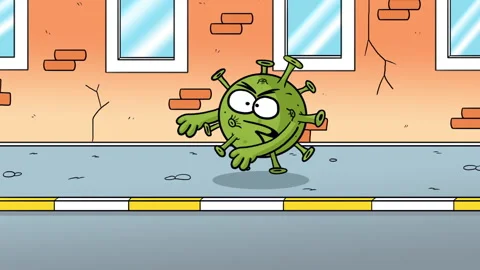 The Virus Is The City Stock Footage 283907934