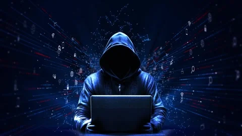 Virus code software hack Cyber security Cybercriminal Cyber attackhacker Stock Footage 293532689