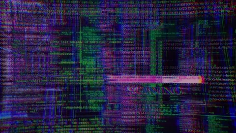 Virus code software hack error source code glitch. Cyber Screen Code, Glitch Stock Footage 295176378