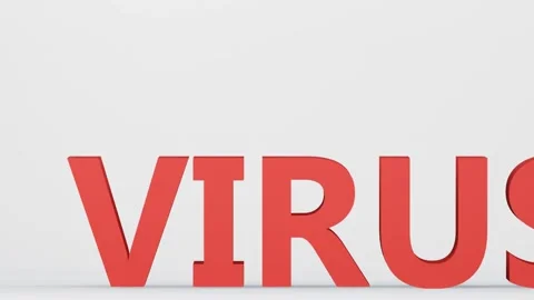 Virus concepts animation. Stock Footage 159200683