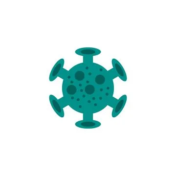 Virus corona logo vector design Stock Illustration