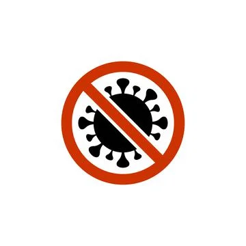 Virus corona logo vector design Stock Illustration