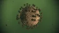 Virus coronavirus microscopic covid 19 cell ncov infection corona macro 4k or 4k+ Resolution
