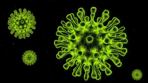 Virus - Coronavirus outbreak contagious Stock Footage 124166442