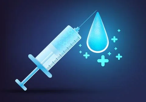 Virus COVID-19 background and Dangerous cells Stock Illustration