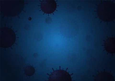 Virus COVID-19 background Stock Illustration
