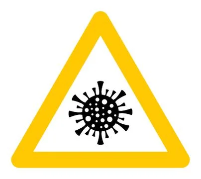 Virus Danger - Vector Icon Illustration Stock Illustration