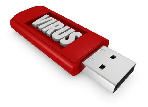 Virus data Illustrazione stock