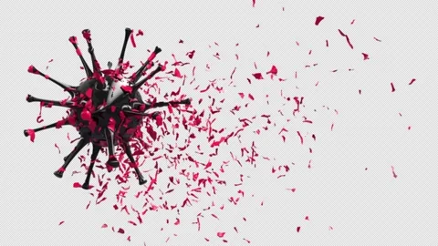 Virus Decay Stock Footage 168617484