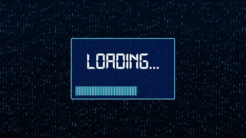 Virus Detected Warning Alert Over Binary Code Video Animated Background Stock-Footage 335795862