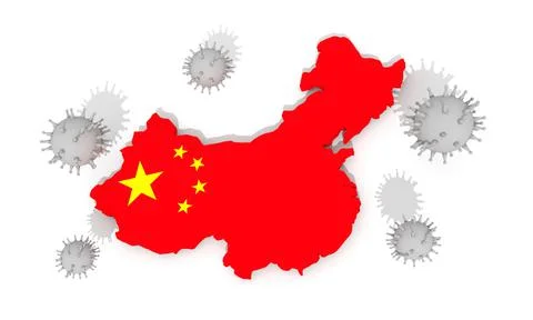 Virus disease concept Stock Illustration