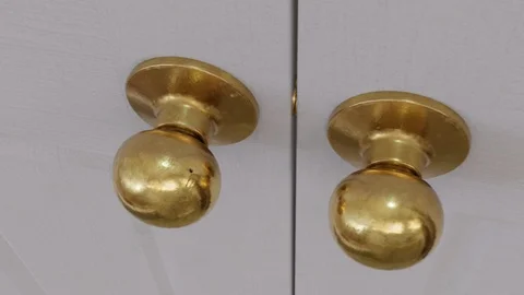 Virus on Door Knob Drop Stock Footage 126614761